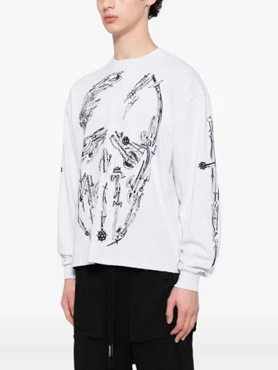 Warren Lotas Graphic-print T-shirt In White