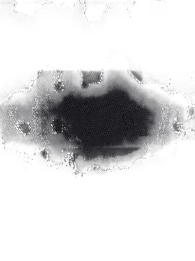 Pre-owned Burberry Banwell Leather And House Check Canvas Small Tote Bag In Black