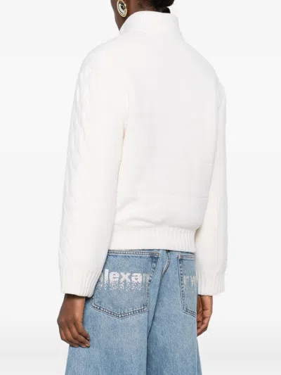 Gran Sasso Cable-knit Zip Jacket In Neutral