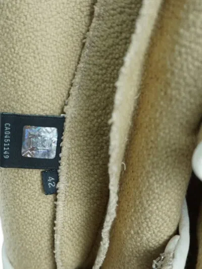 Pre-owned Fendi Pleated Midi Dress In Neutral