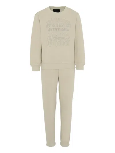 John Richmond Junior Long-sleeve Tracksuit Set In Nude