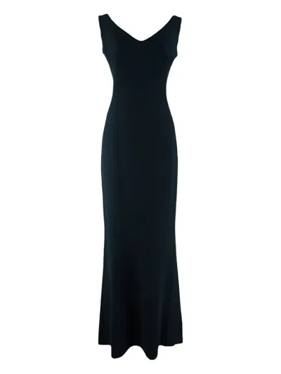 Pre-owned Amanda Wakeley Sleeveless Dress In Black