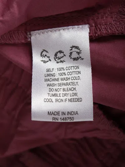 Pre-owned Sea Steph Flutter-sleeve Midi Dress In Pink