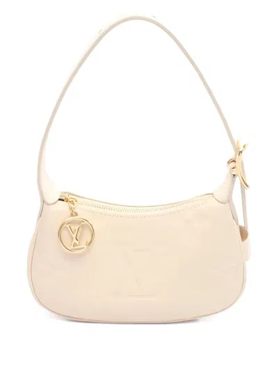 Pre-owned Louis Vuitton 2010s Mini Moon Shoulder Bag In Neutral