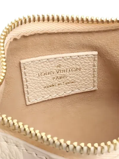 Pre-owned Louis Vuitton 2010s Mini Moon Shoulder Bag In Neutral