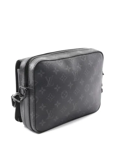Pre-owned Louis Vuitton 2020 Steamer Monogram Messenger Bag In Black