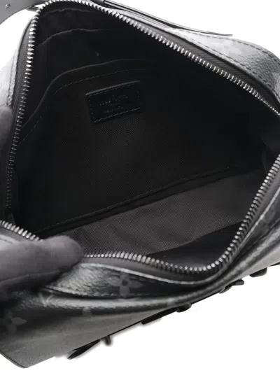 Pre-owned Louis Vuitton 2020 Steamer Monogram Messenger Bag In Black