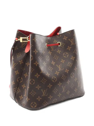 Pre-owned Louis Vuitton 2019 Neo Noe Monogram Shoulder Bag In Brown