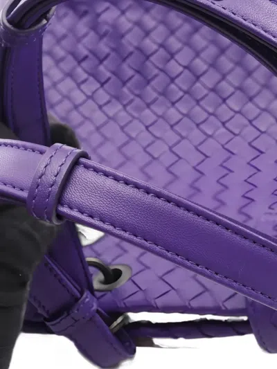 Pre-owned Bottega Veneta 2010s Intrecciato Capri Tote Bag In Purple