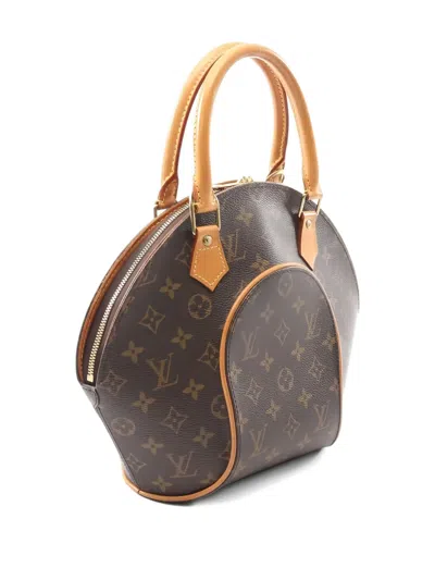 Pre-owned Louis Vuitton 2001 Ellipse Pm Monogram Tote Bag In Brown