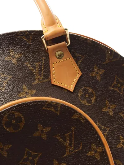 Pre-owned Louis Vuitton 2001 Ellipse Pm Monogram Tote Bag In Brown