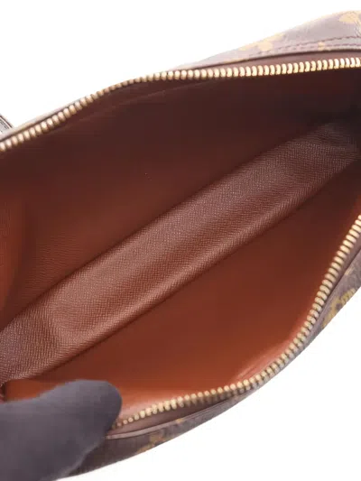 Pre-owned Louis Vuitton 2001 Marly Bandouliere Monogram Shoulder Bag In Brown