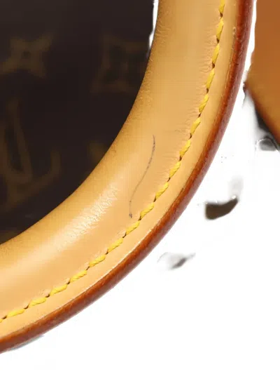 Pre-owned Louis Vuitton 1997 Keepall 60 Monogram Luggage Bag In Brown