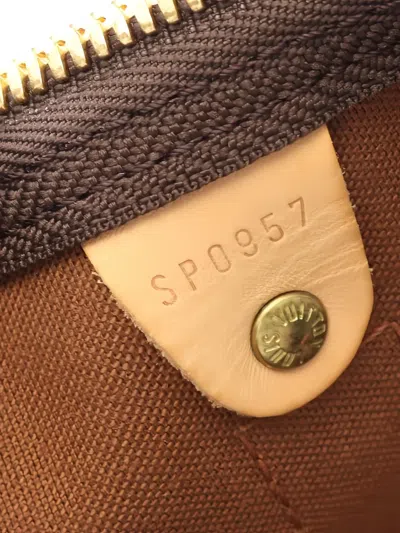 Pre-owned Louis Vuitton 1997 Keepall 60 Monogram Luggage Bag In Brown