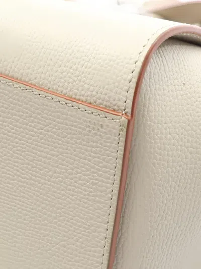 Pre-owned Loewe 2000s Hammock Mini Drawstring Leather Tote Bag In Neutral