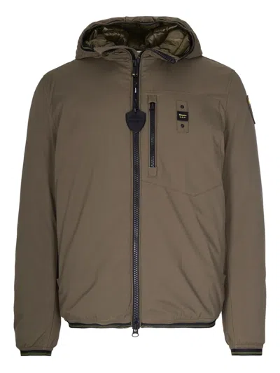 Blauer Giubbino Derry Verde Bosco In Brown