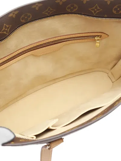 Pre-owned Louis Vuitton Large 2023 Babylon Monogram Canvas Shoulder Bag In Brown