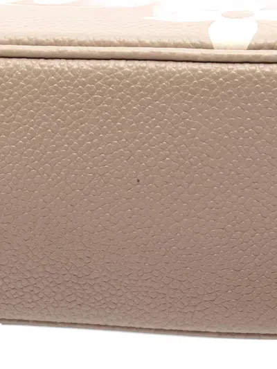 Pre-owned Louis Vuitton 2010s Bagatelle Nm Monogram Empreinte Shoulder Bag In Neutral