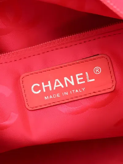 Pre-owned Chanel 2004-2005 Large Cambon Quilted Shoulder Bag In Black