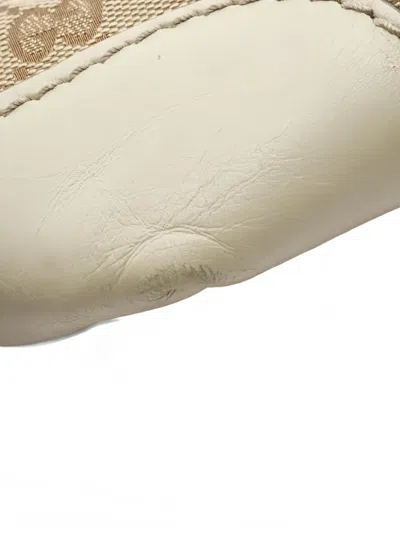 Pre-owned Gucci 2000s Sukey Gg-pattern Tote Bag In Neutral