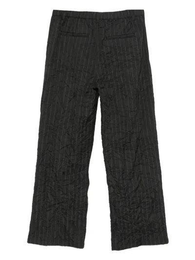 Simkhai Hank Striped-pattern Trousers In Gray