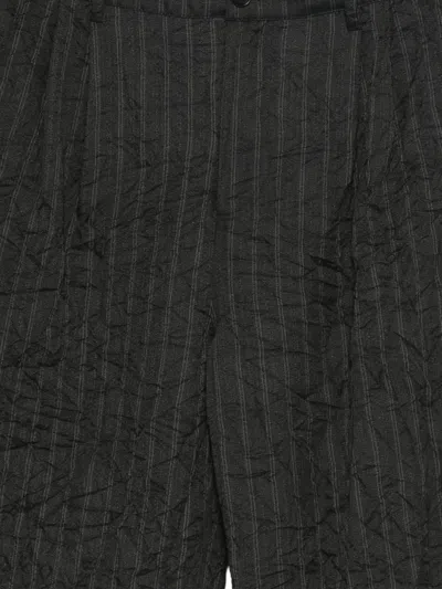 Simkhai Hank Striped-pattern Trousers In Gray