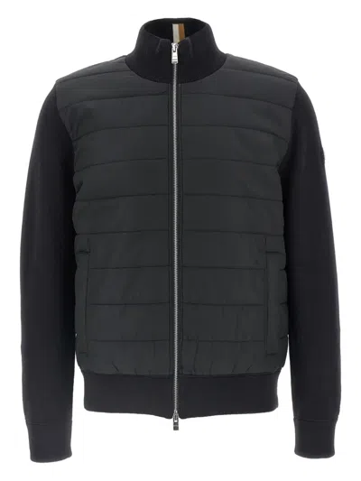 Hugo Boss H-hernesto Padded Jacket In Black