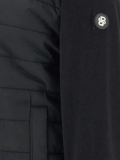 Hugo Boss H-hernesto Padded Jacket In Black