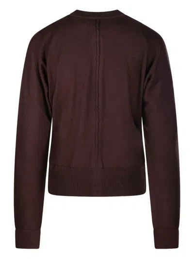 Daniele Fiesoli Buttoned Cardigan In Brown