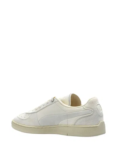 Puma Panelled Sneakers In Metallic