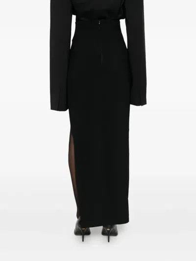 A.w.a.k.e. Cut-out-detail Skirt In Black