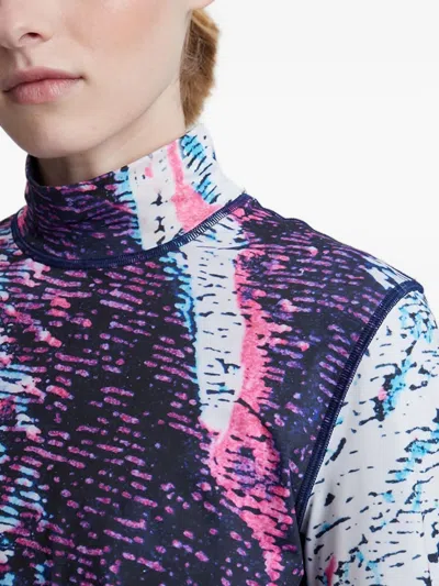 Aztech Mountain Aztech Base-layer Top In Blue