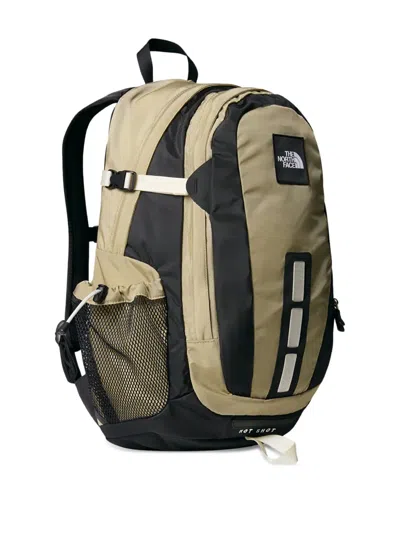 The North Face Hot Shot Se Buckle Backpack In Neutral