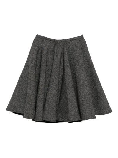 Giambattista Valli A-line Midi Skirt In Black