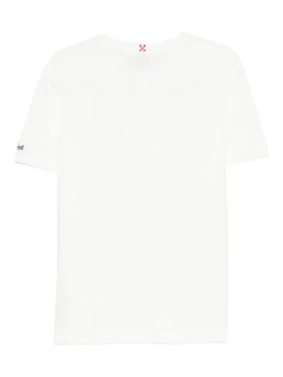 Mc2 Saint Barth Printed T-shirt In White