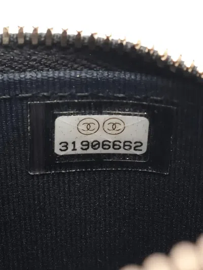 Pre-owned Chanel 2021-2022 Vanity Phone Case In Black