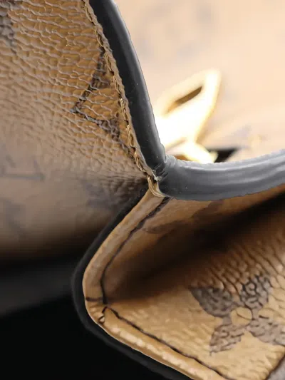 Pre-owned Louis Vuitton 2021s Pochette Metis Mm Monogram Canvas Handbag In Brown