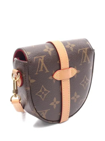 Pre-owned Louis Vuitton 2021 Mini Chantilly Monogram Shoulder Bag In Brown