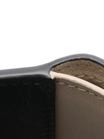 Pre-owned Givenchy 2020s Day Trifold Leather Wallet In Black