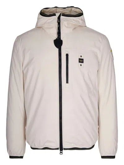 Blauer Hooded Jacket In Neutral
