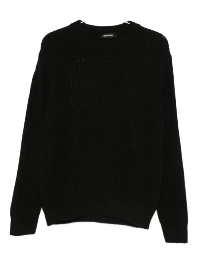 Imperial Crew-neck Sweater In Black