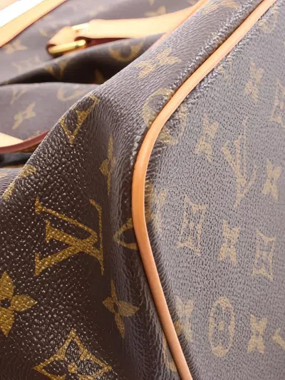 Pre-owned Louis Vuitton 2014 Palermo Pm Monogram Canvas Tote Bag In Brown