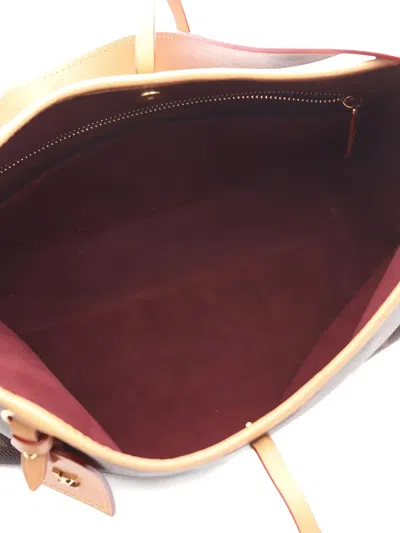 Pre-owned Louis Vuitton 2021s Carryall Pm Monogram Shoulder Bag In Brown