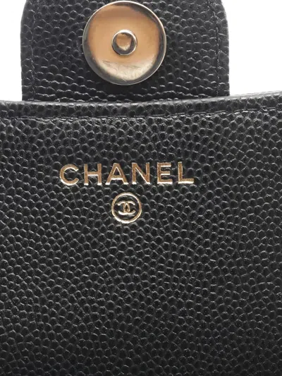 Pre-owned Chanel 2021s Phone-holder Mini Shoulder Bag In Black