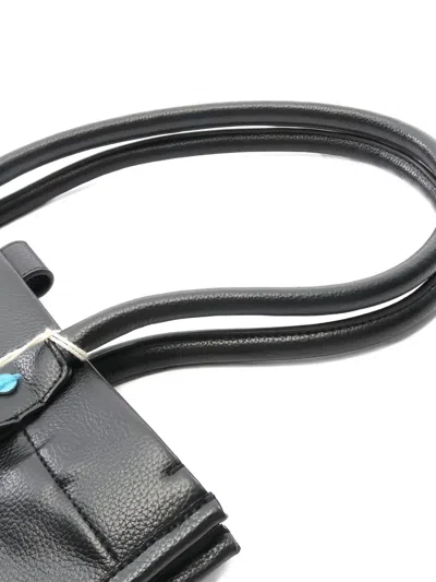 Pre-owned Vivienne Westwood 2020s Teddy Tote Shoulder Bag In Black