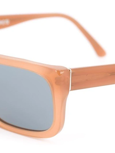 Shop Retrosuperfuture 'augusto Beato' Sunglasses In Brown