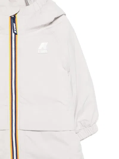 Il Gufo X K-way Hooded Zip-fastening Snowsuit In Animal Print