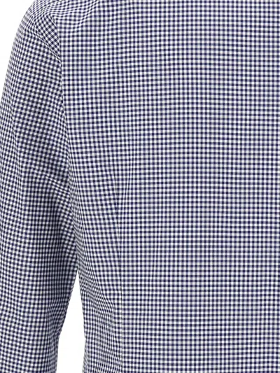 Barba Napoli Checked Long-sleeved Shirt In Multi