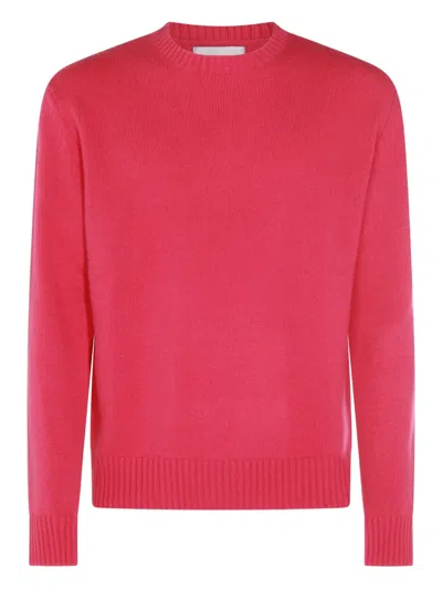 Seven Gauge Crew-neck Sweater In Animal Print