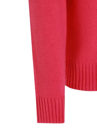 Seven Gauge Crew-neck Sweater In Animal Print